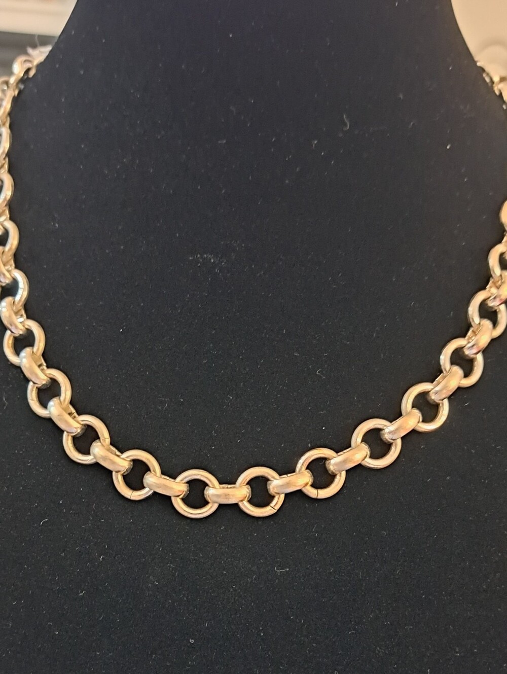 Classic Silver Link Necklace - Women Jewelry